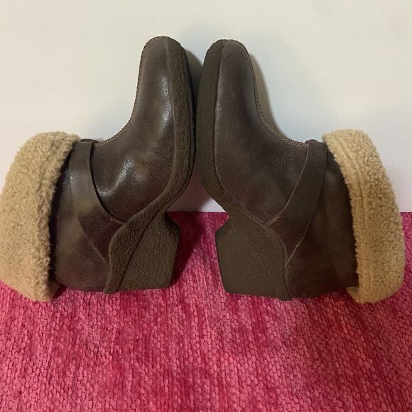 Timberland Earthkeepers Bayden Leather Ankle Boots Brown Size 9 - Picture 6 of 11